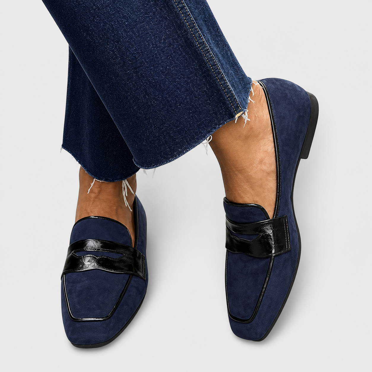 Nora™ | Chikke loafers i læder