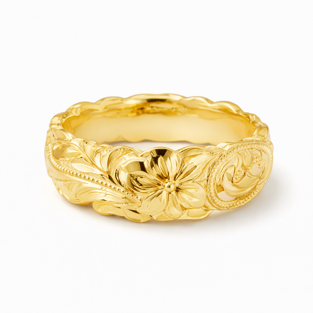 Antique Flower | Ring i guld