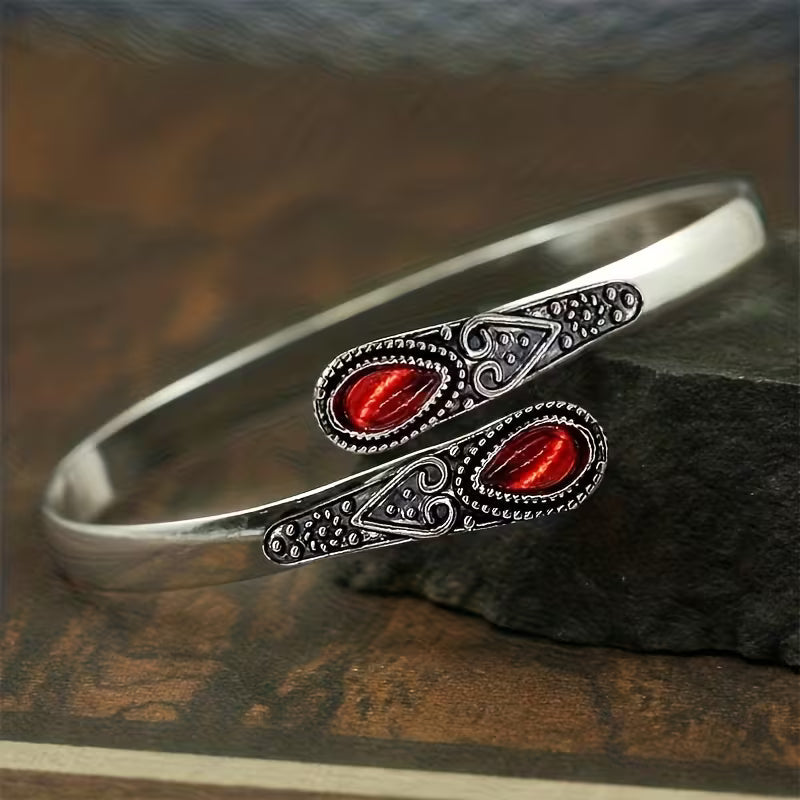 Bracelet filigrane Élégance Cramoisie