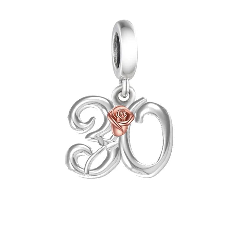 Charm Pendant Célébration 30 Ans