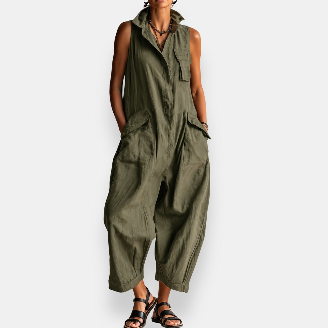Garvalde | Ærmeløs jumpsuit