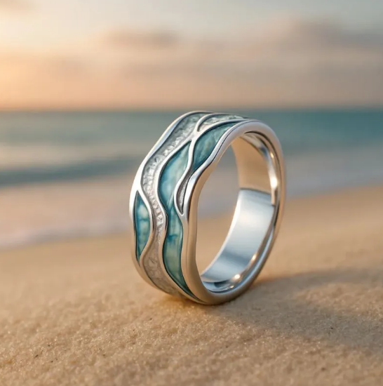 Bague Aurora Vague Océane
