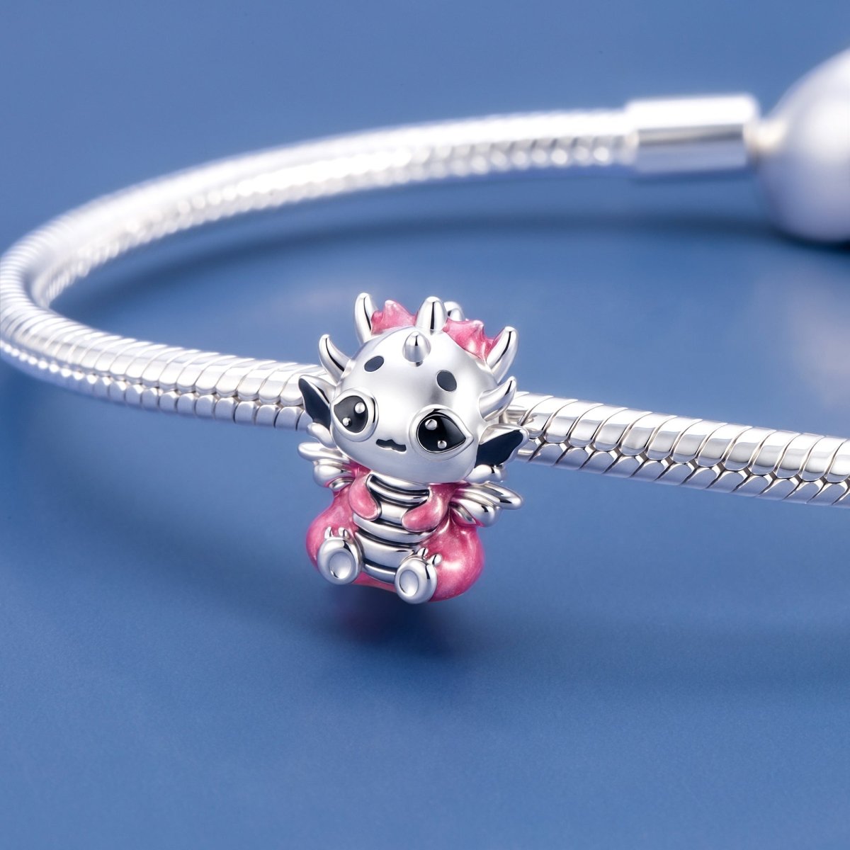 Charm Bébé Dragon Rose