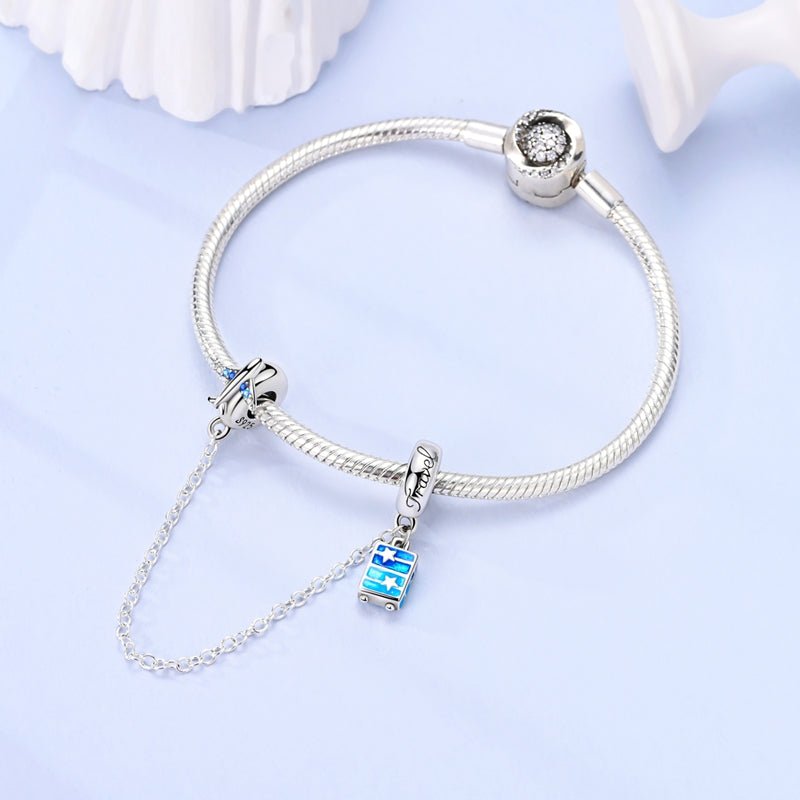 Charm Chaîne de Sécurité Voyage Avion et Valise