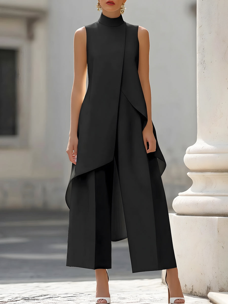 Lucía • Lang jumpsuit med elegant fald