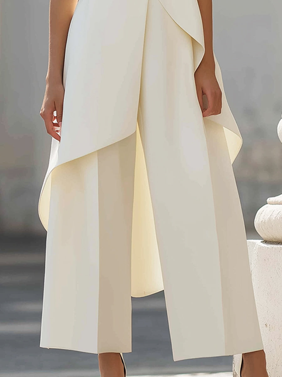 Lucía • Lang jumpsuit med elegant fald