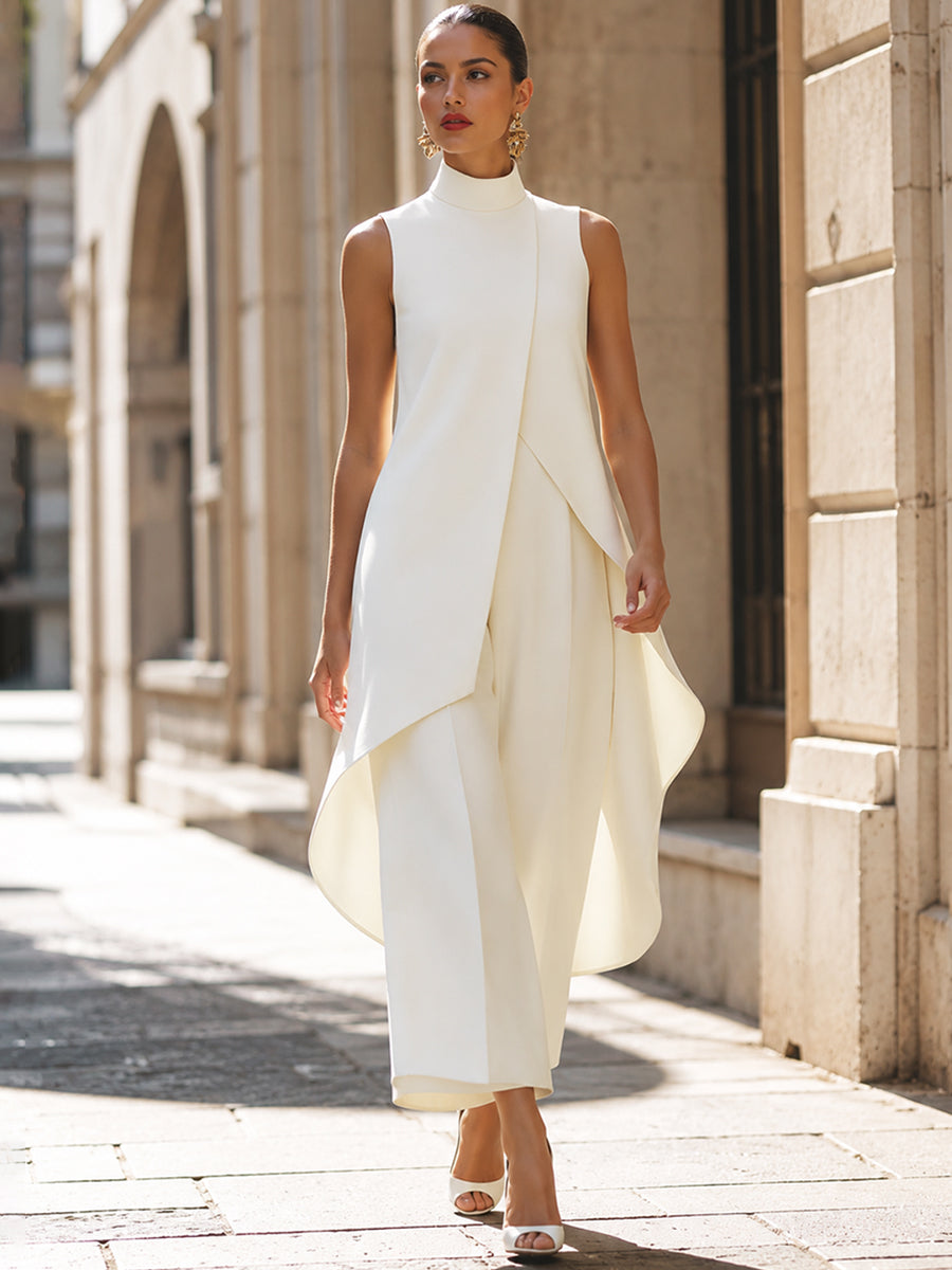 Lucía • Lang jumpsuit med elegant fald
