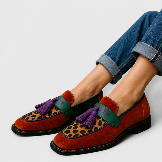 Ione™ | Multifarvede loafers