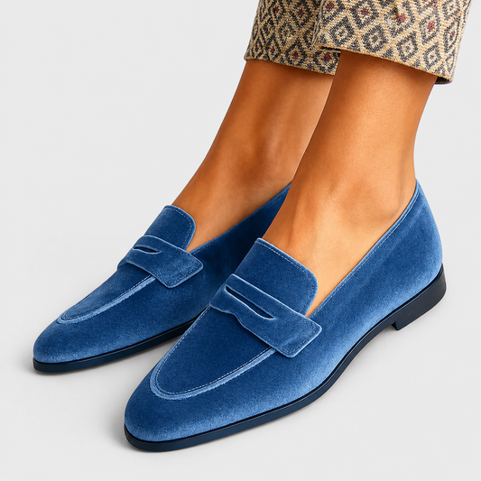 Louise™ | Loafers i blød velour