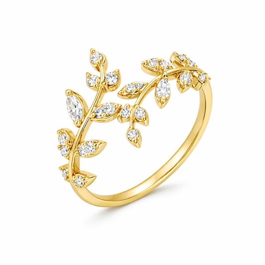 Elegant Vine | Ring i guld