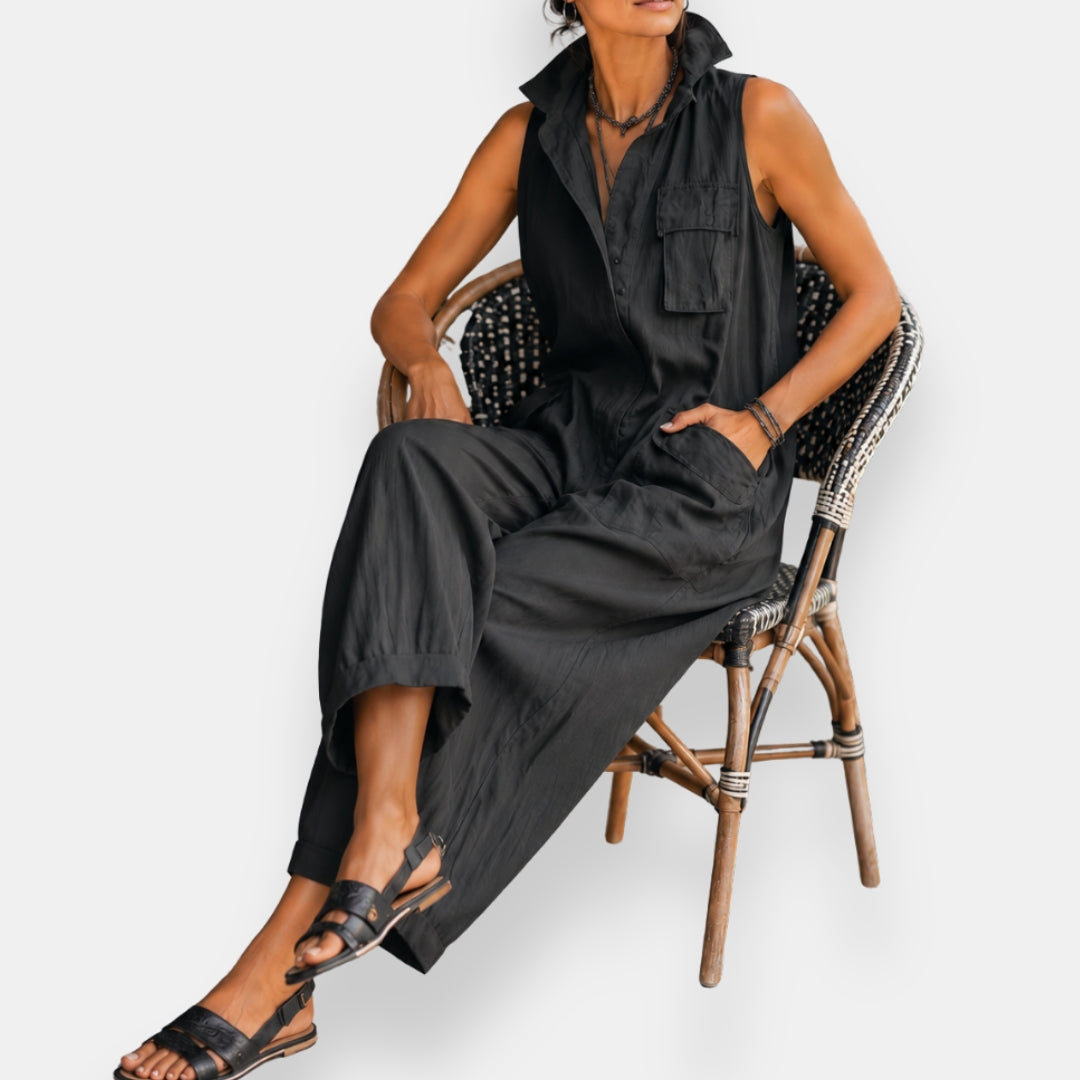 Garvalde | Ærmeløs jumpsuit