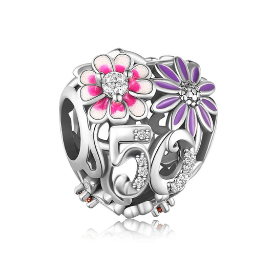Charm Fleuri 50 Ans