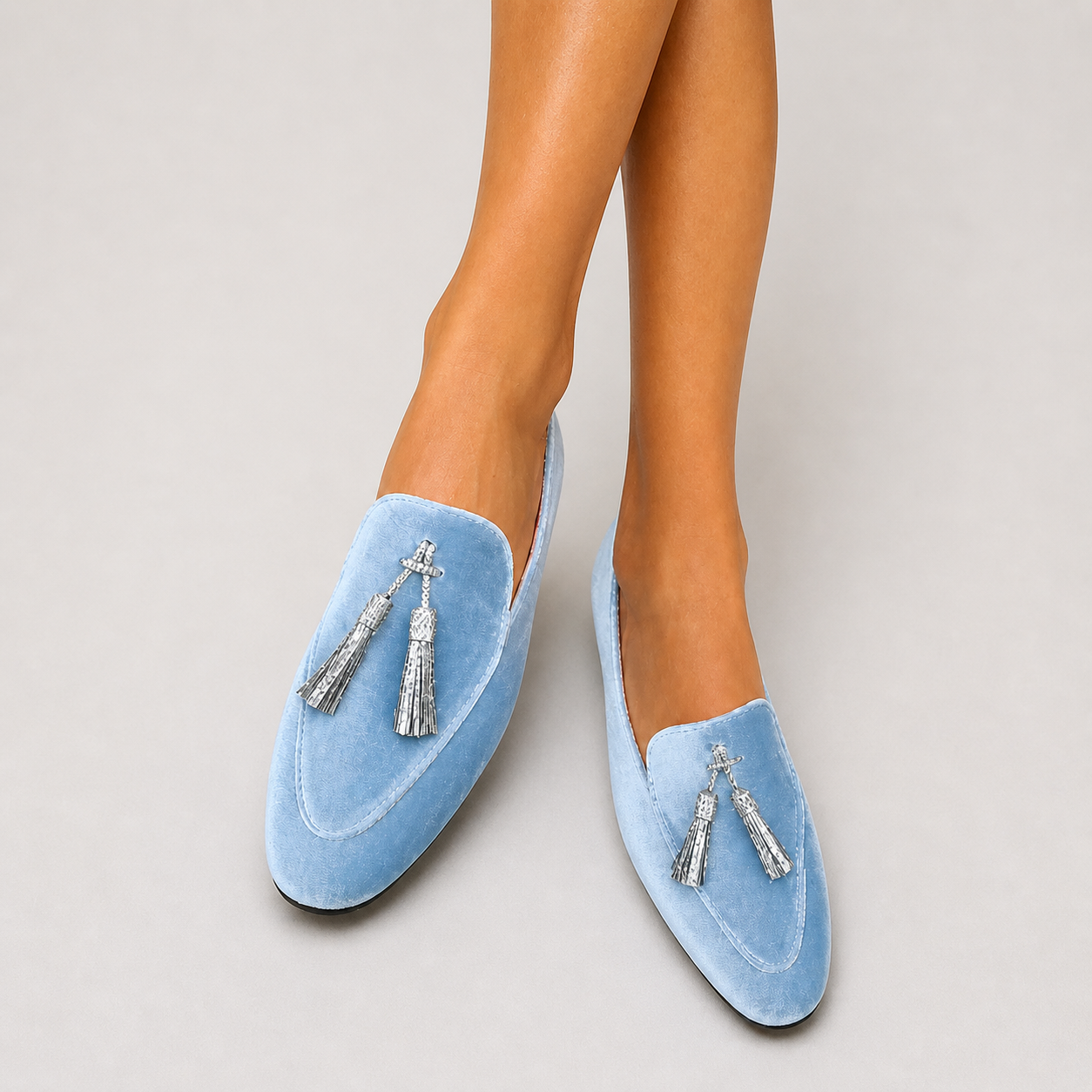 Chloé™ | Chikke loafers i ruskind