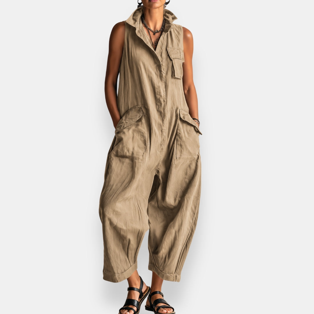Garvalde | Ærmeløs jumpsuit