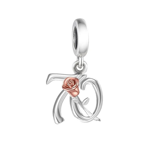 Charm Pendant Célébration 70 Ans