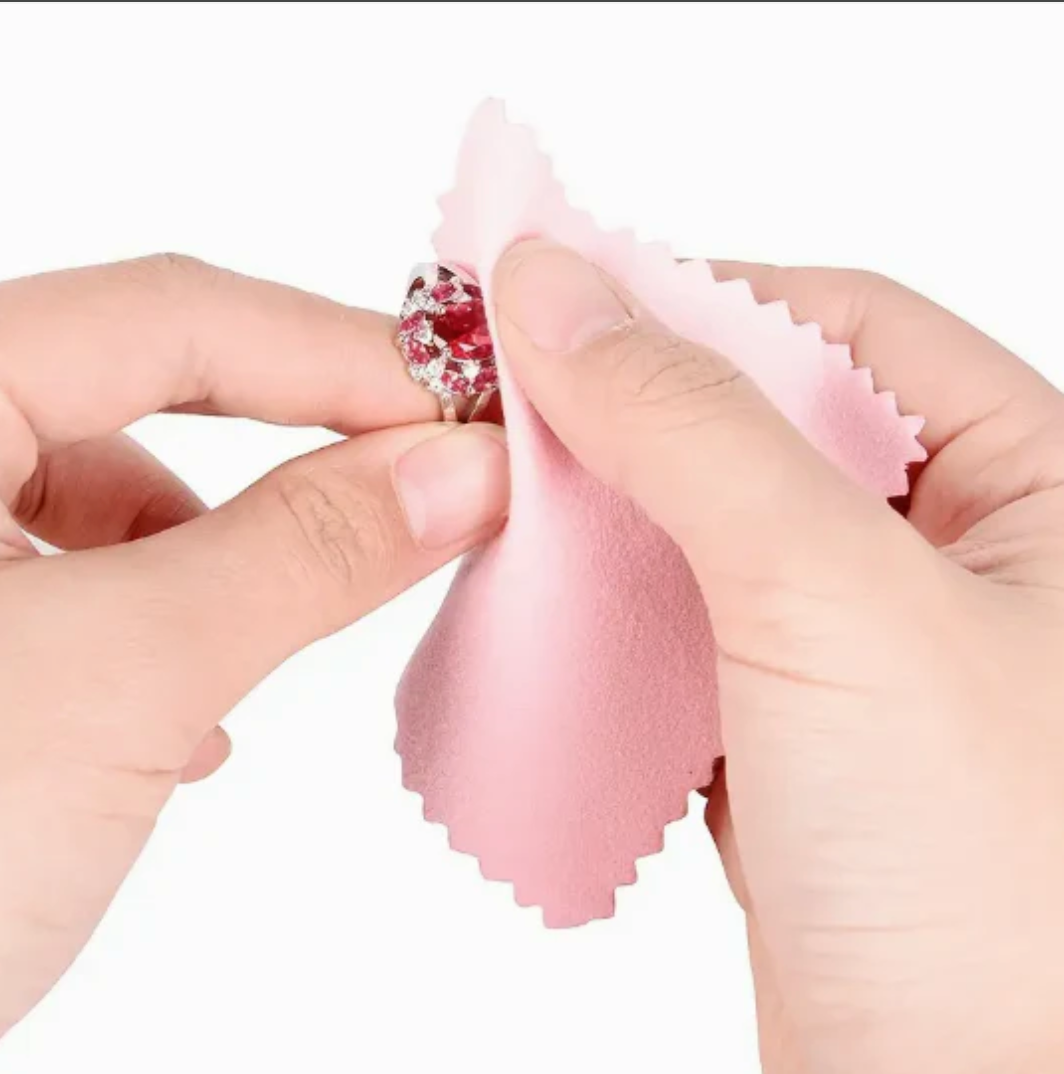 Lingettes nettoyantes premium pour bijoux Claire