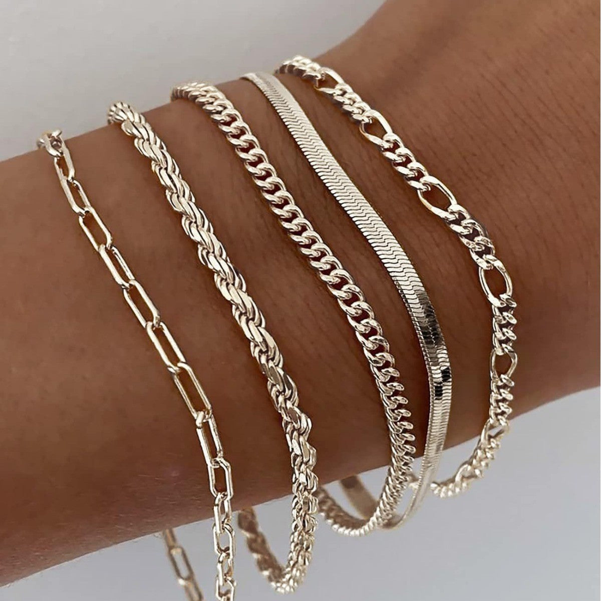 Ellis Renner | Armbåndssæt i guld