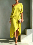 Camila – Elegant asymmetrisk kjole