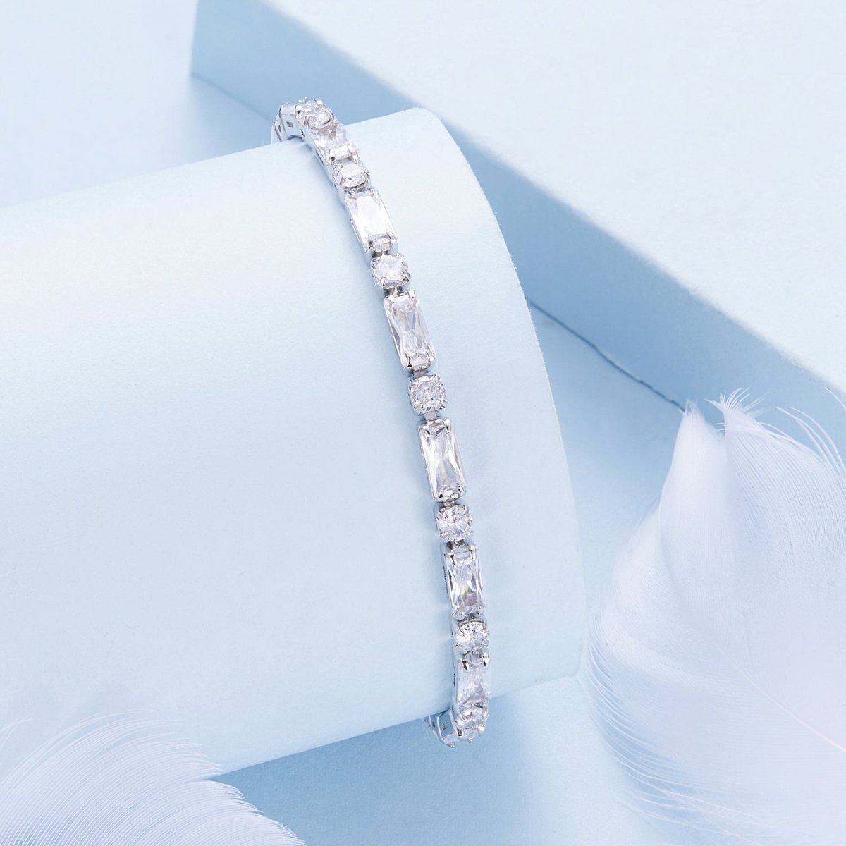 Bracelet Réglable en Cristal Taille Mixte