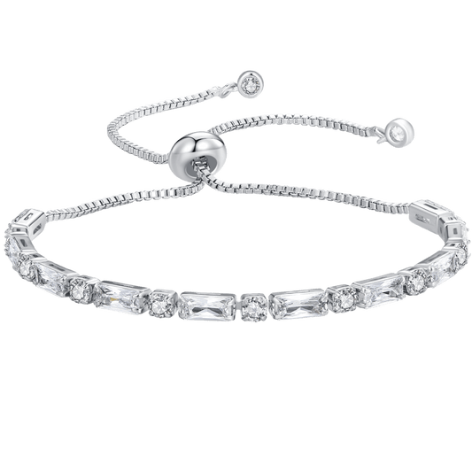 Bracelet Réglable en Cristal Taille Mixte