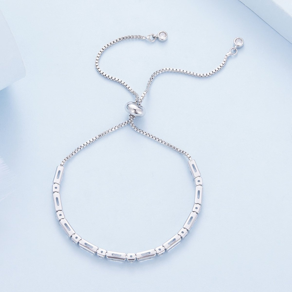 Bracelet Réglable en Cristal Taille Mixte