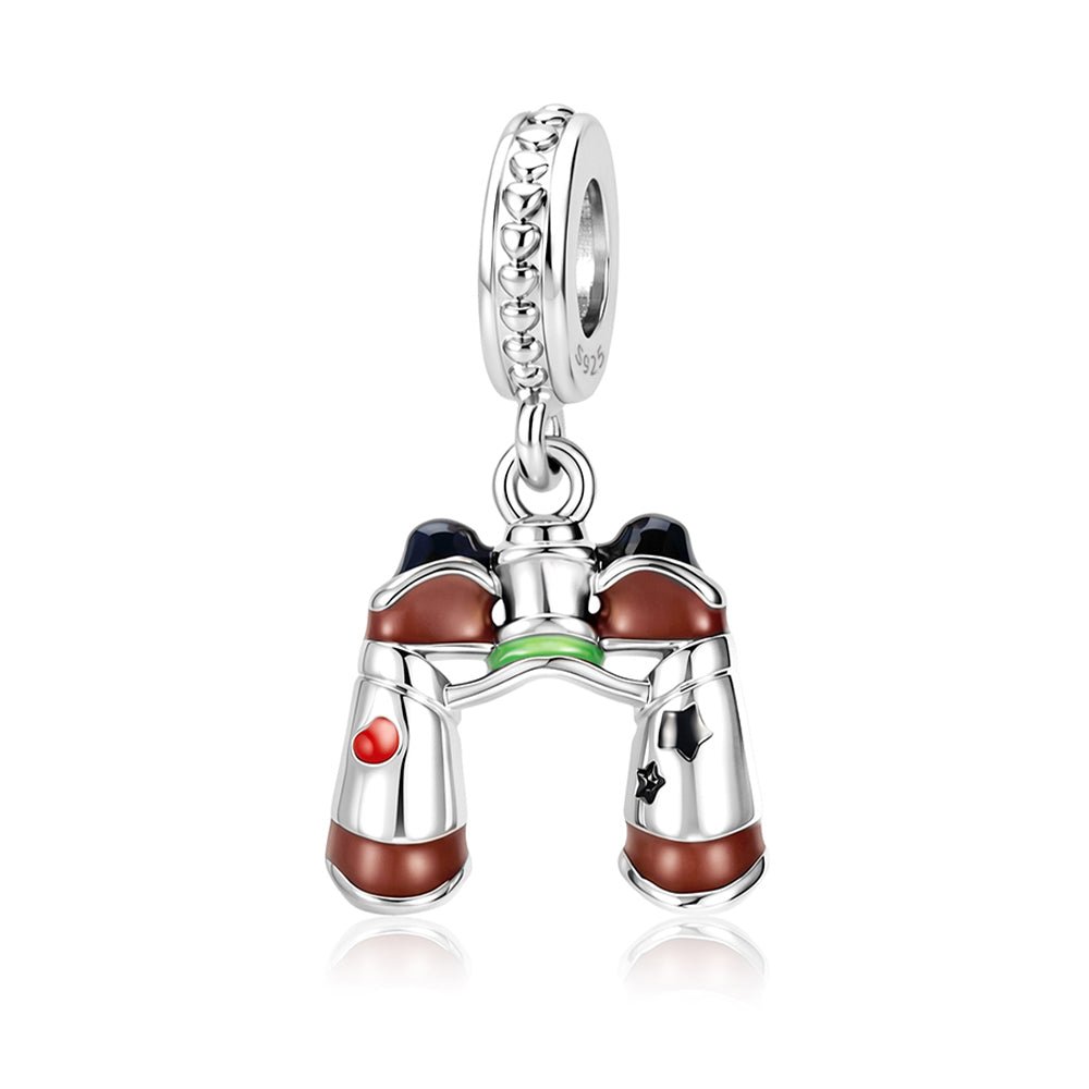 Charm Pendant Jumelles d'Aventure