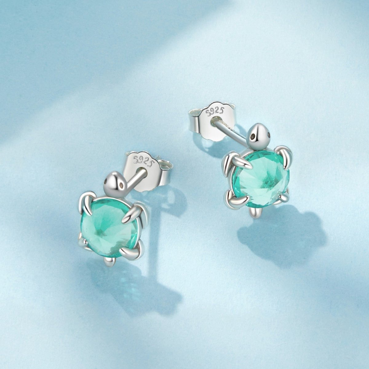 Puces d'Oreilles Tortue Marine Aqua