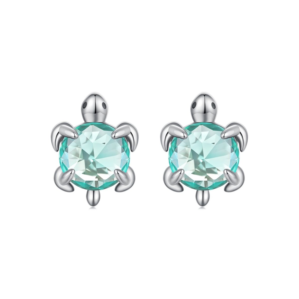 Puces d'Oreilles Tortue Marine Aqua