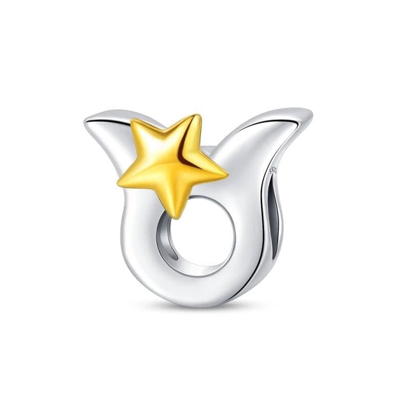Charms Constellation Zodiaque Étoile Dorée