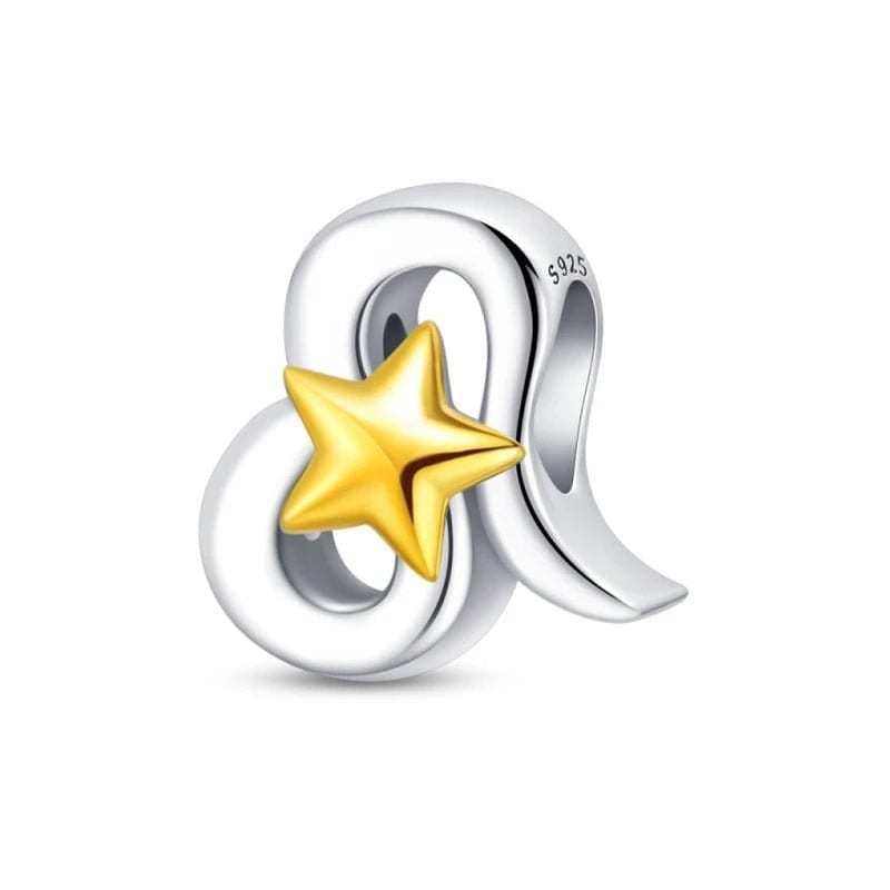 Charms Constellation Zodiaque Étoile Dorée