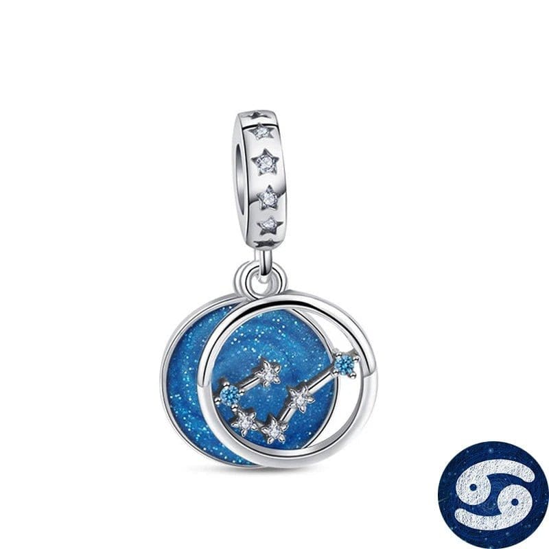 Charms Constellation Zodiaque Galaxie Bleue