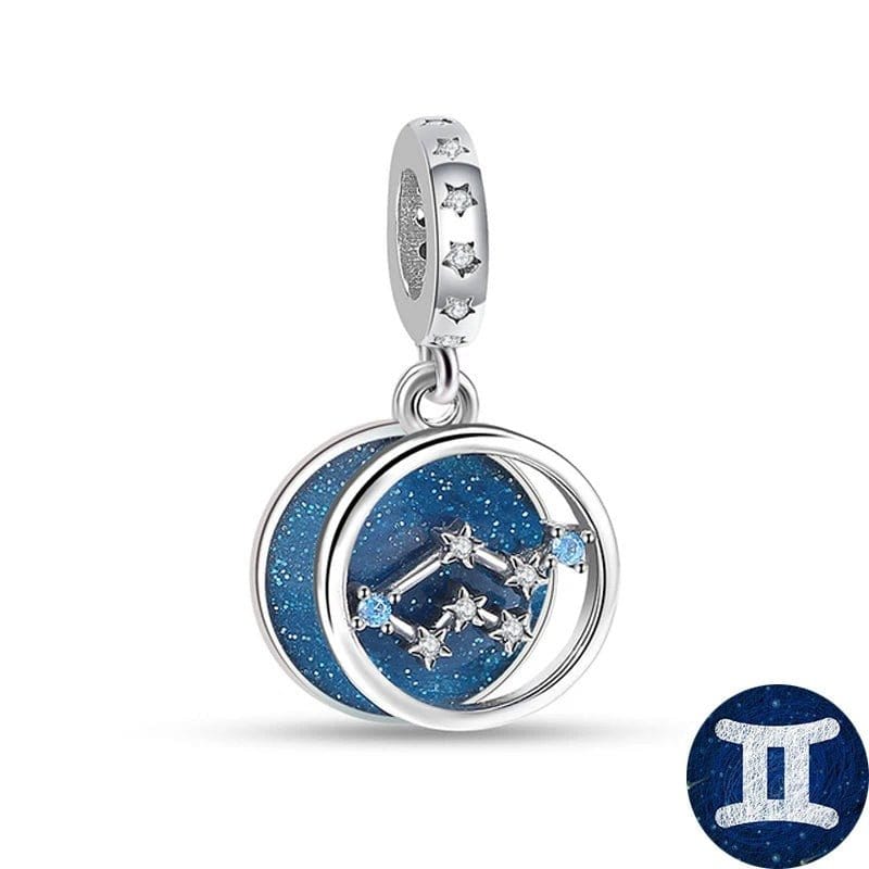 Charms Constellation Zodiaque Galaxie Bleue