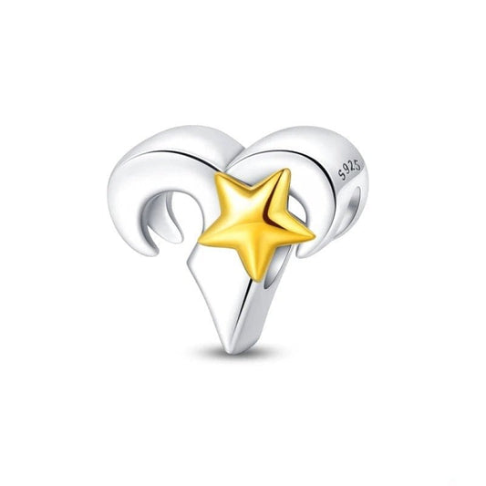 Charms Constellation Zodiaque Étoile Dorée