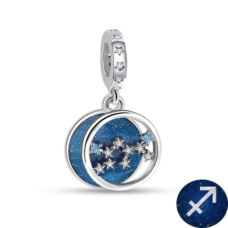 Charms Constellation Zodiaque Galaxie Bleue