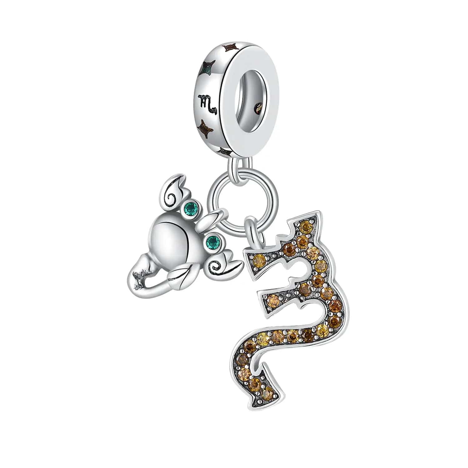 Charms Constellation Zodiaque en Cristaux