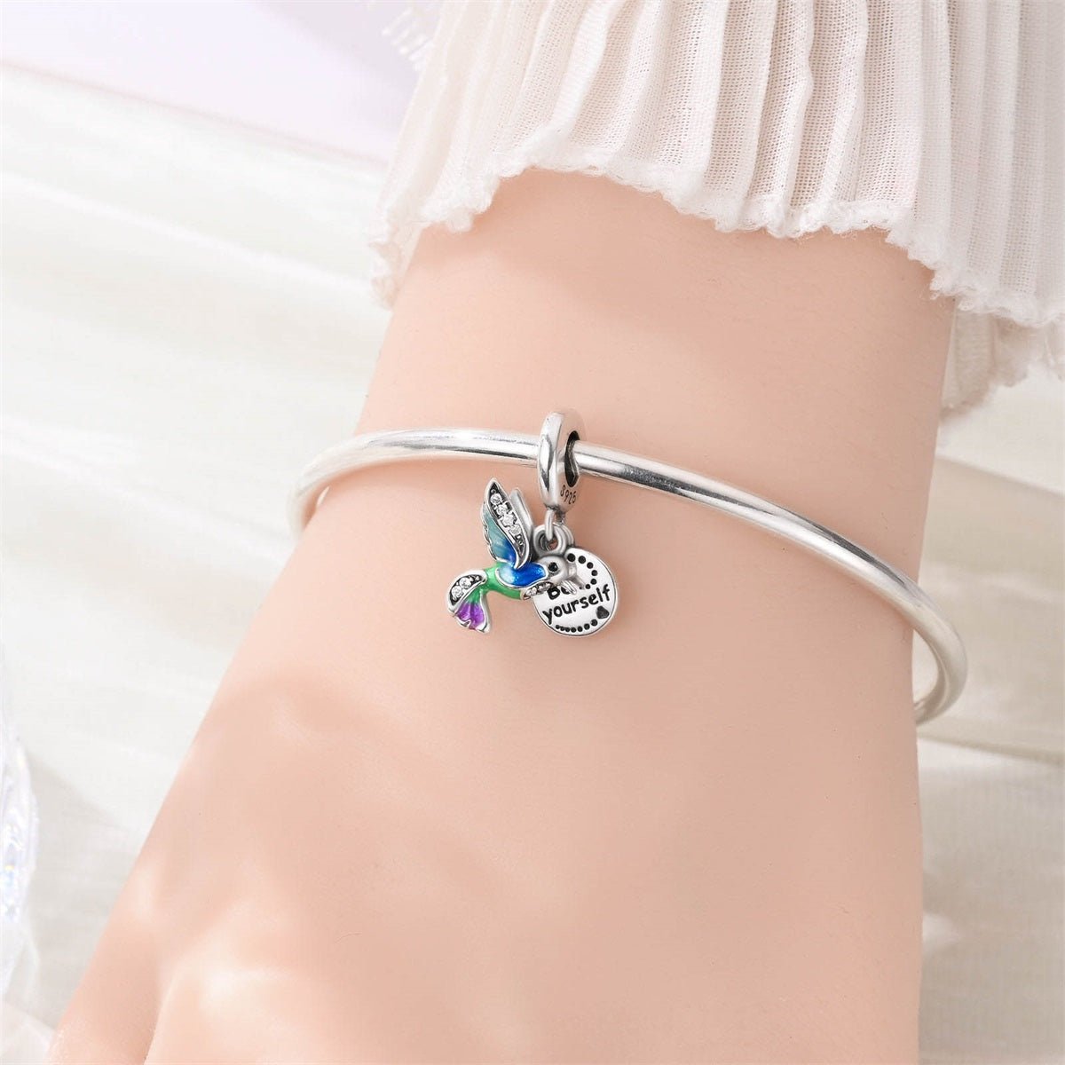 Charm Pendant Colibri « Be Yourself »