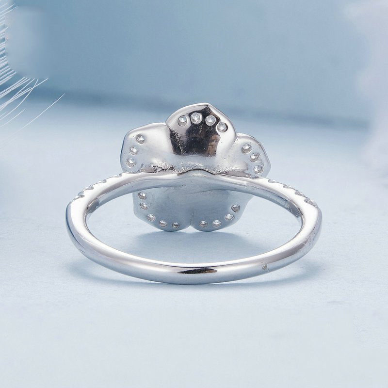 Bague Pétales de Rose Blooming Radiance
