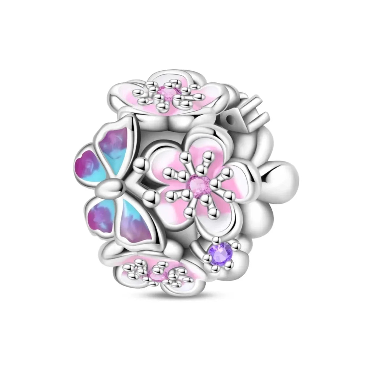 Charm Jardin Papillon et Fleurs