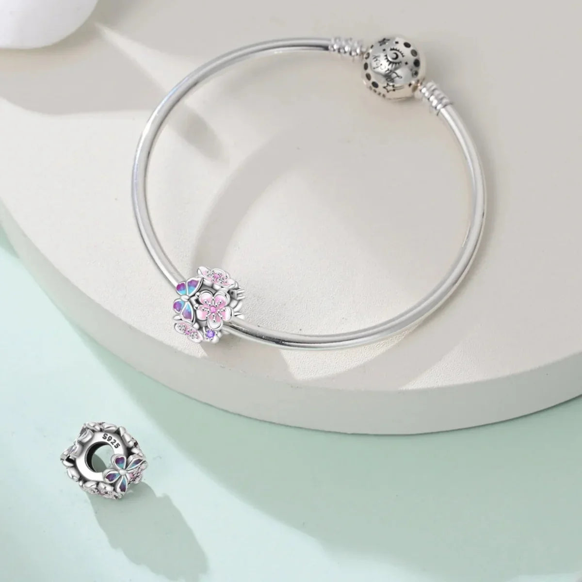 Charm Jardin Papillon et Fleurs