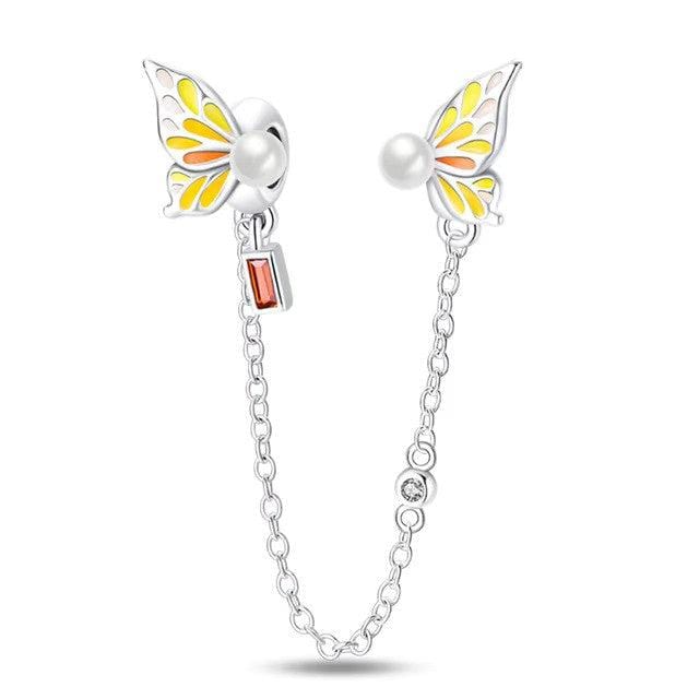 Chaîne de Sécurité Ailes de Papillon