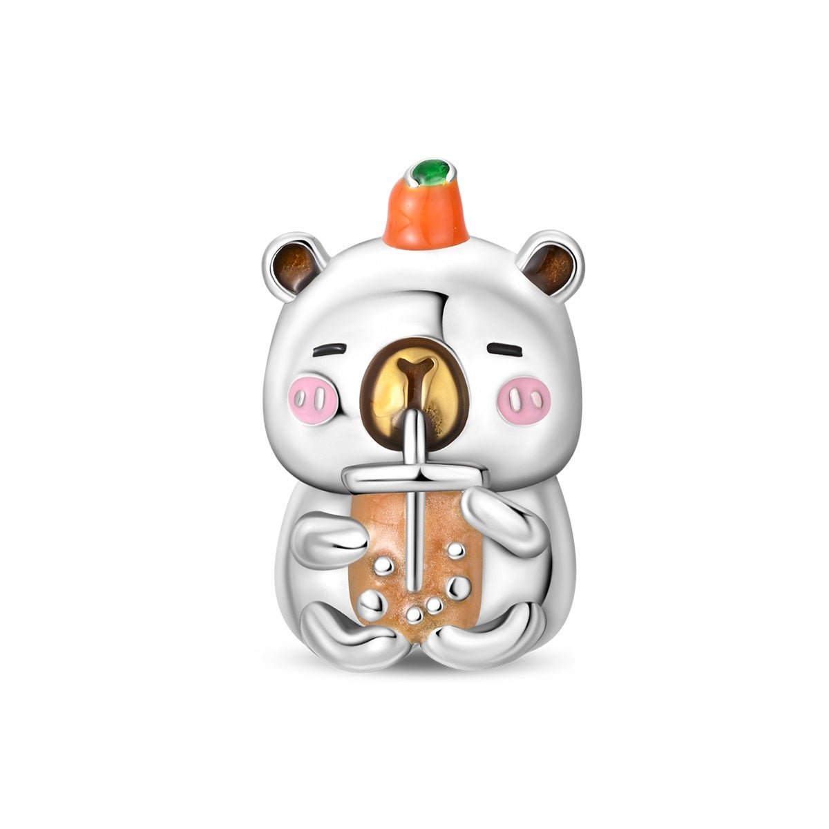 Charm Capybara au Bubble Tea