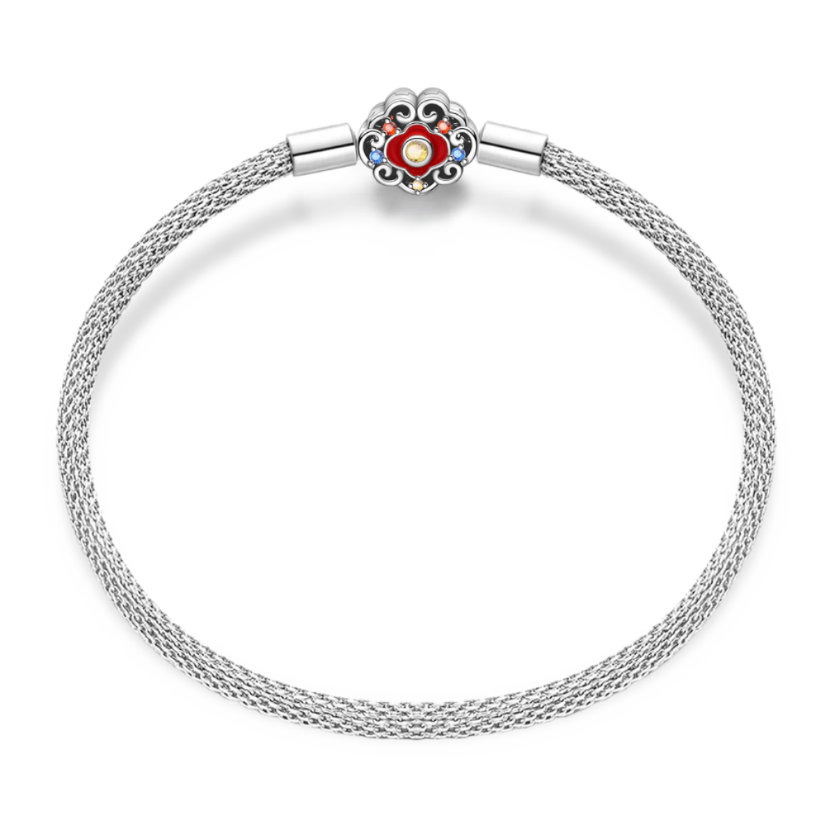 Bracelet Chaîne Cloutée Scintillante Nouvel An Chinois