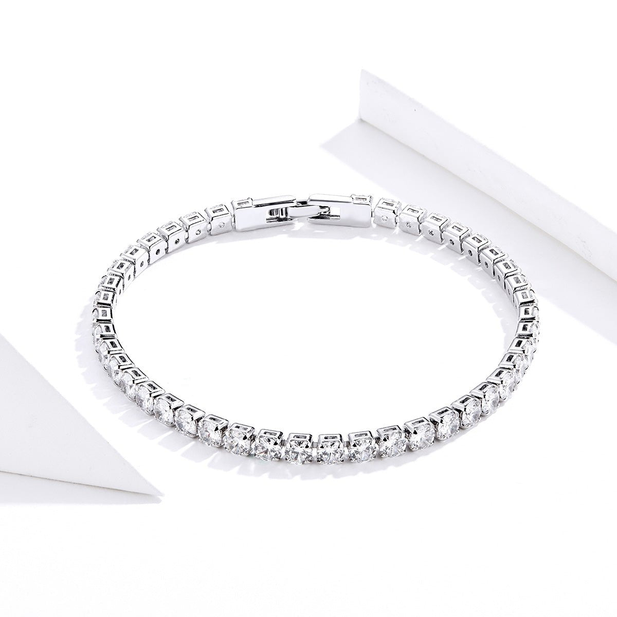 Bracelet Tennis Classique en Cristal