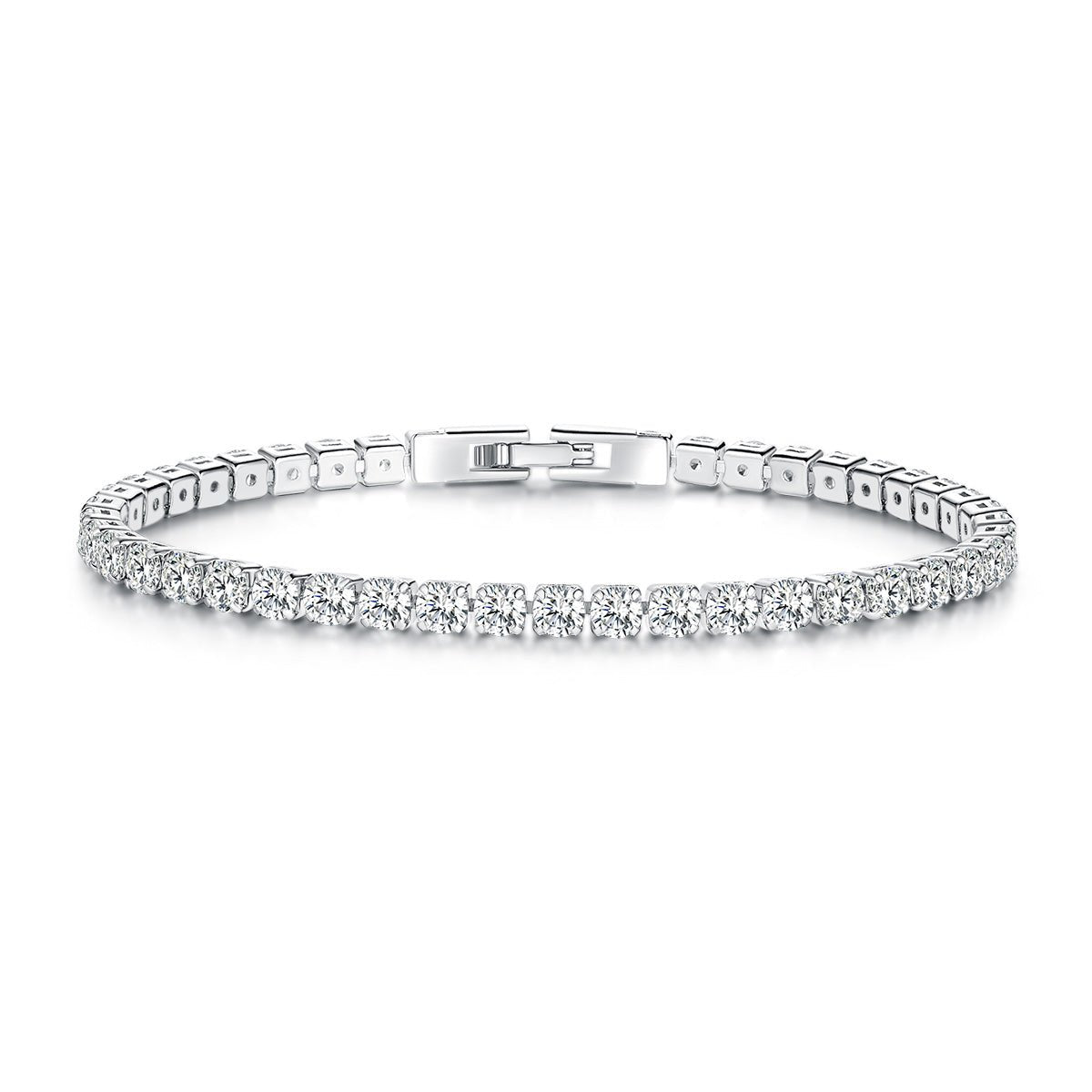Bracelet Tennis Classique en Cristal