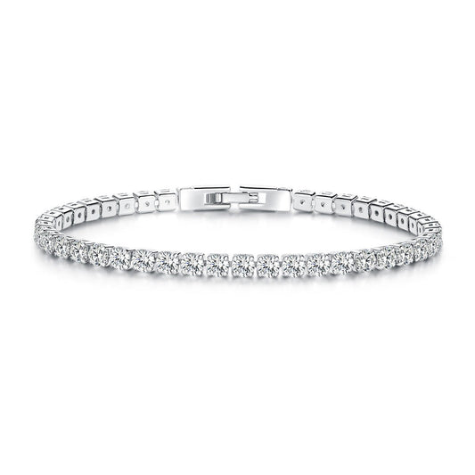 Bracelet Tennis Classique en Cristal