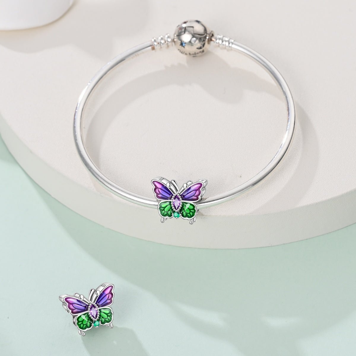 Charm Papillon Coloré