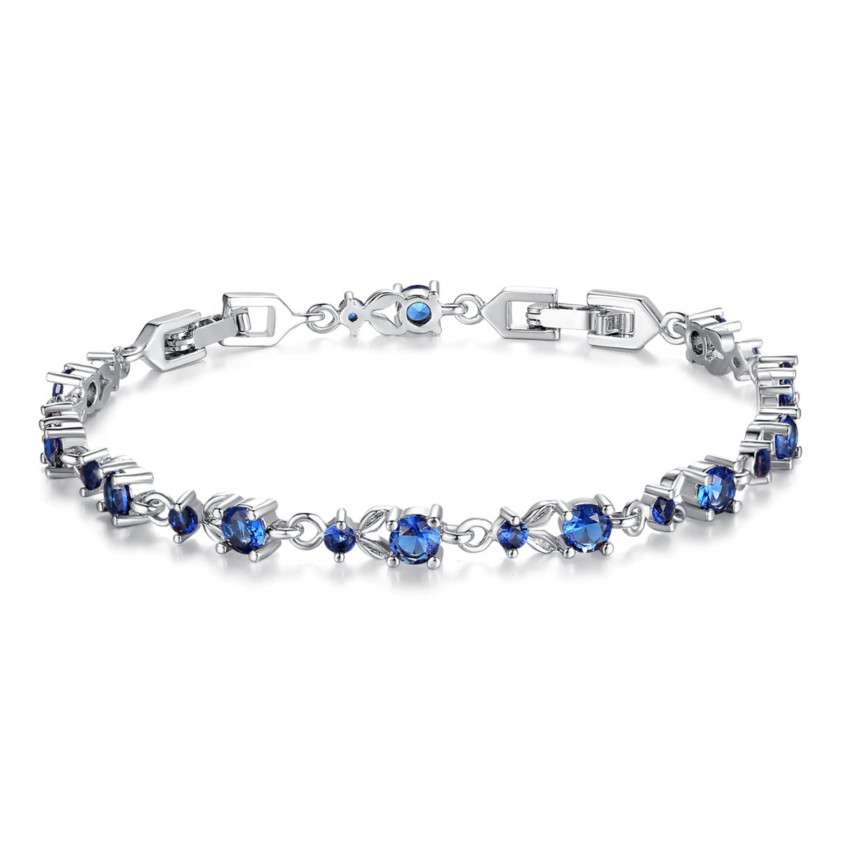 Bracelet Chaîne Tennis en Cristal Coloré