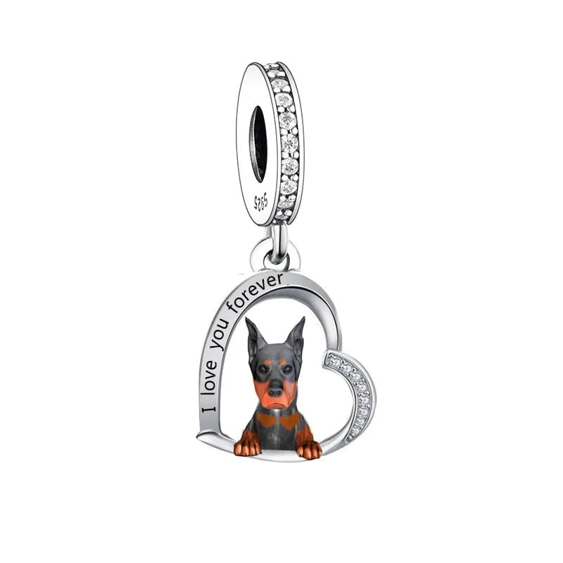 Charm Chien Dobermann