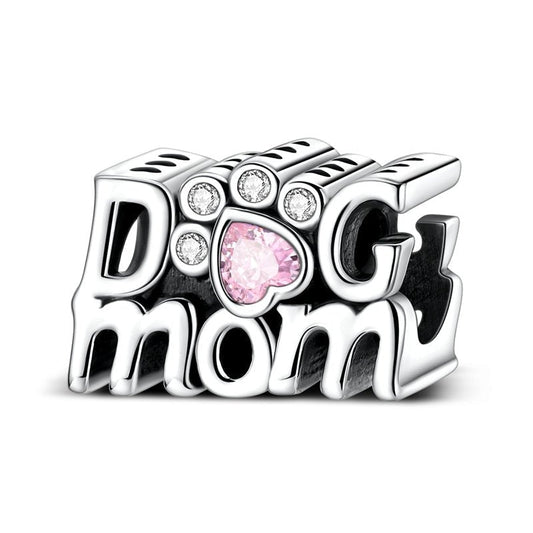 Charm Empreinte de Patte Dog Mom