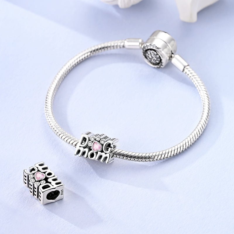 Charm Empreinte de Patte Dog Mom